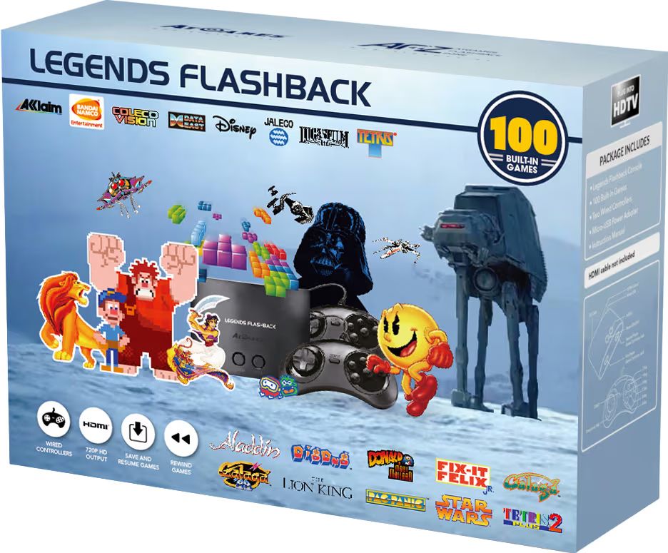 Atari Legends Flashback - Classic Game Player - Console - (EU/UK) (Atari)