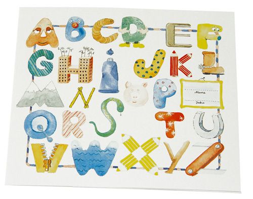 Daiber Abc, Papier, Mehrfarbig, 13 X 18 Cm