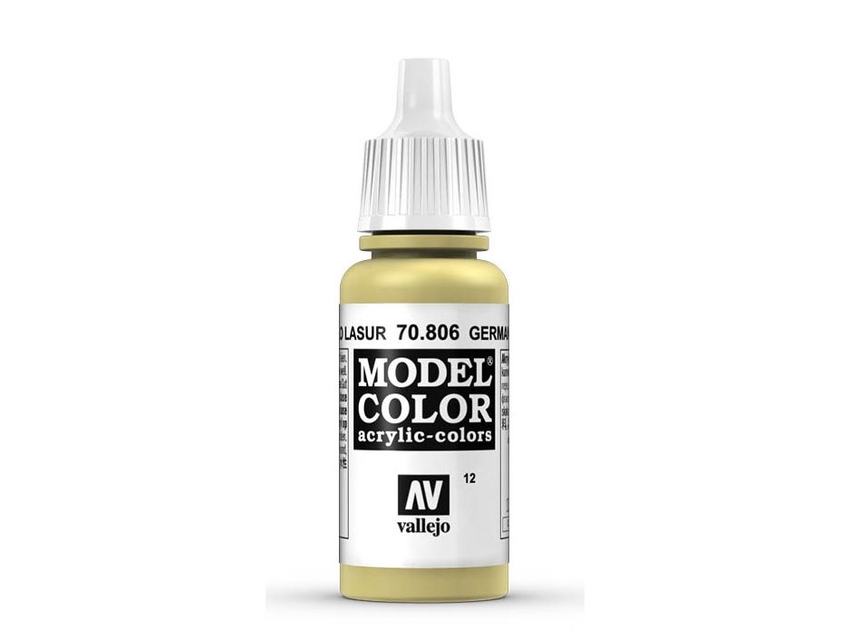 Vallejo Farbe Nr. 12 Lazur Gelb 17Ml