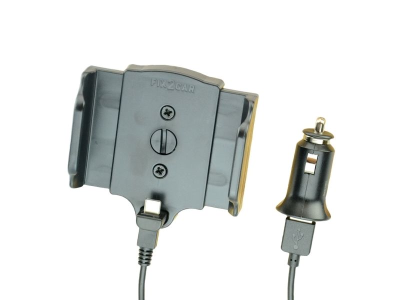 KRAM Fix2car Active Universal Holder USB Type C Connector/USB-kabel 2,1A Drejelig