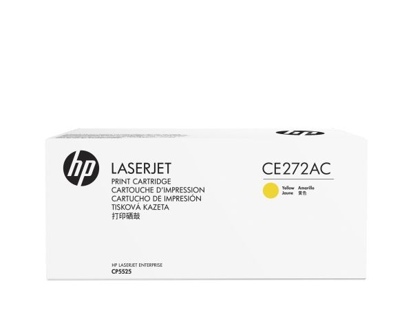 Hp 650A Ylw Vertrag Lj Tonerkartusche, 15000 Sider, Gul, 1 Stk