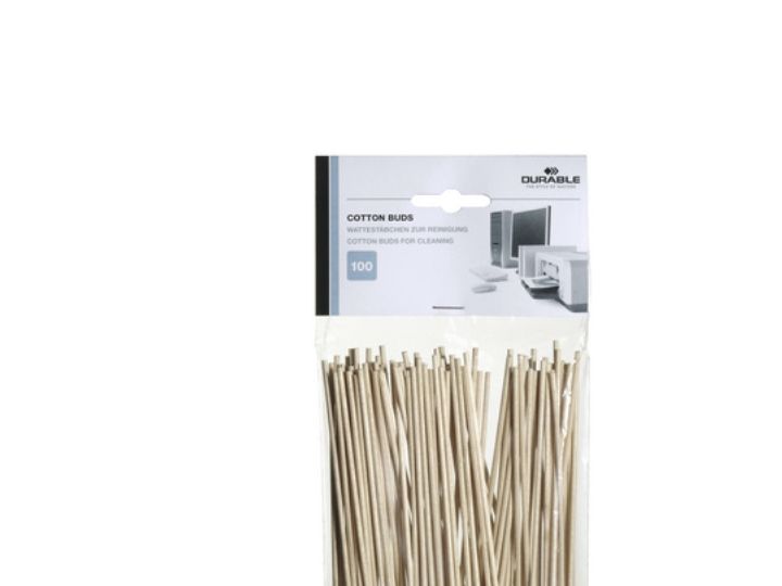 Durable Reinigungsstäbchen Watte 100 Stück