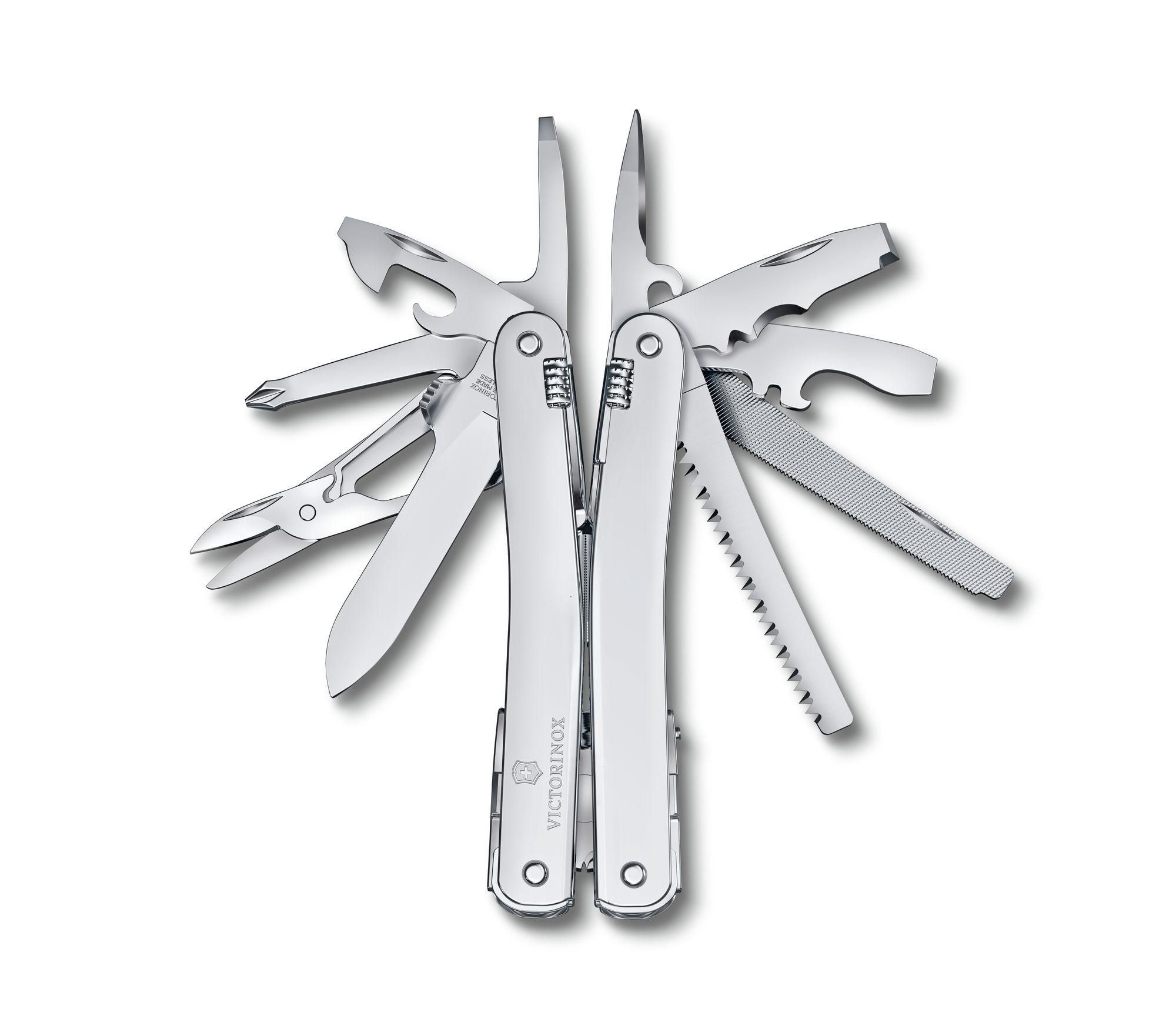 Victorinox Swiss Tool Spirit MX Multiværktøj - 24 Funktioner - Sølv
