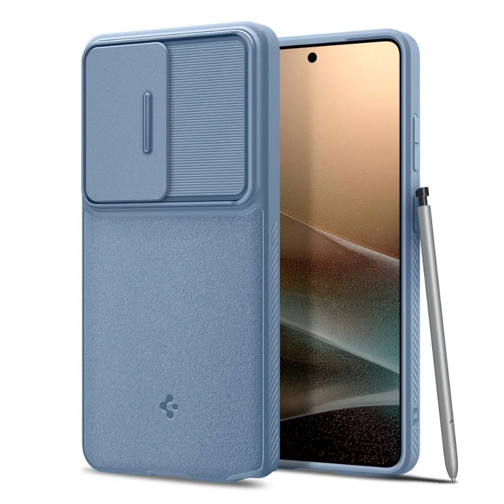 Spigen Optik Armor Fall Für Samsung Galaxy S26 Ultra - Blau