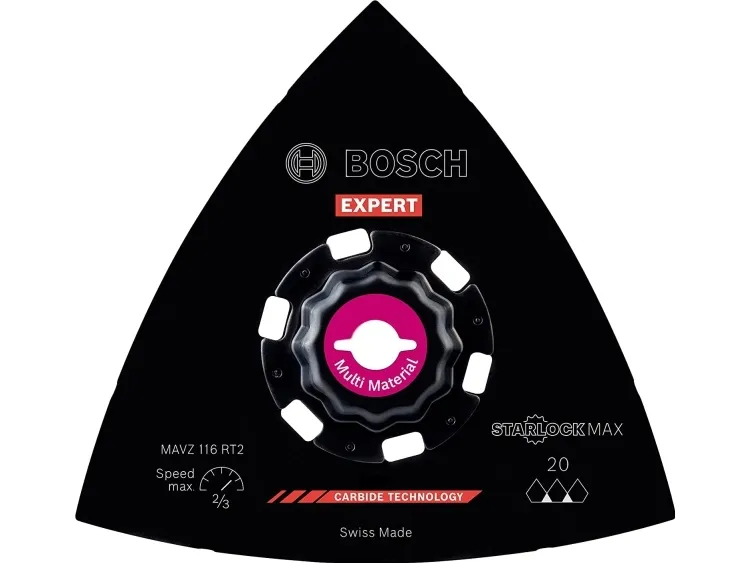 Bosch SLIBEPLADE MAVZ116RT2 116MM K20 | Elverktyg - Tillbehör - Tillbehör till Multiverktyg | GameStuff