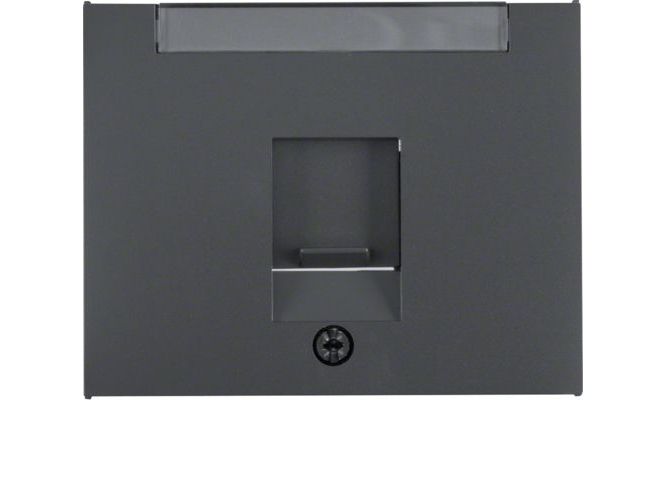 Berker 11707006, Anthracit, Termoplast, Konventionel, Berker, Mat, K.1