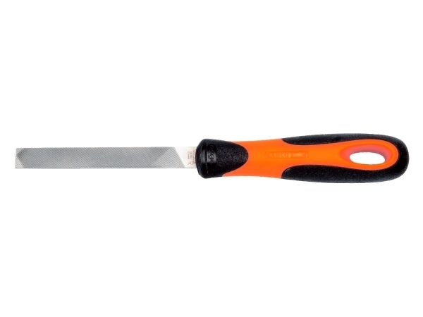 Bahco 1-100-06-3-2, Fil, Flad Fil, Glat Snit, Metal, Kulstofstål, Plast