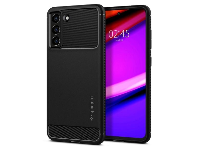 Spigen Acs03049, Cover, Samsung, Galaxy S21 Fe, 16,3 Cm (6.4"), Sort