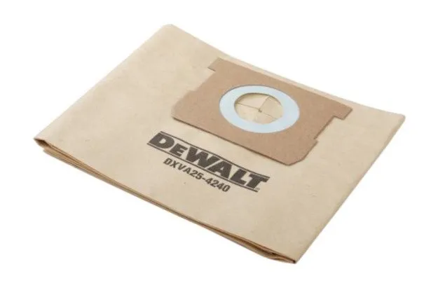 DeWalt Dammsugarpåse x 3 DXV15T - Toolbox Paper | Vitvaror - Dammsugare - Tillbehör till dammsugare | GameStuff