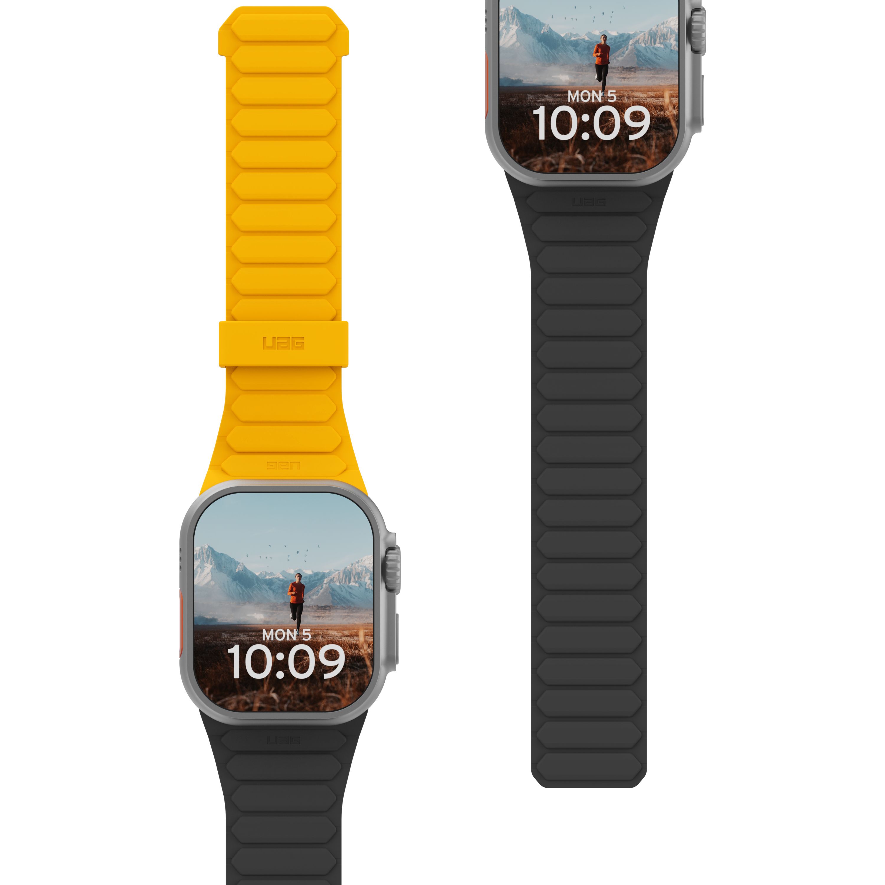 Urban Armor Gear 194161118240, Urrem, Apple, Watch Series 1-3 42Mm, Series 4-6 & Se 44Mm, Series 7-9 45Mm, Ultra 1-2 49Mm., Silikone