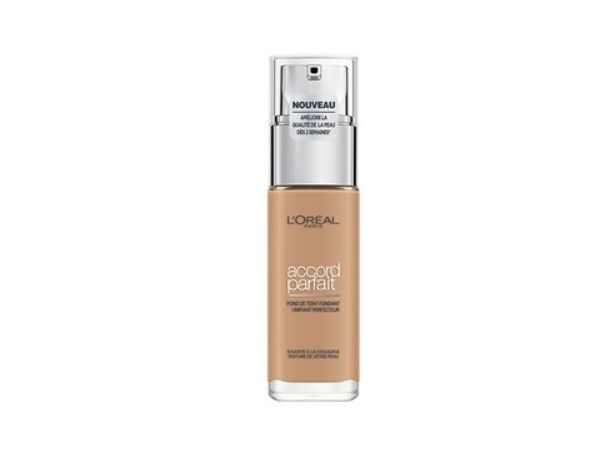 Loréal Paris Accord Parfait Natural Finish Makeup Base Medium Skin Tone 4.5N Beige 30Ml