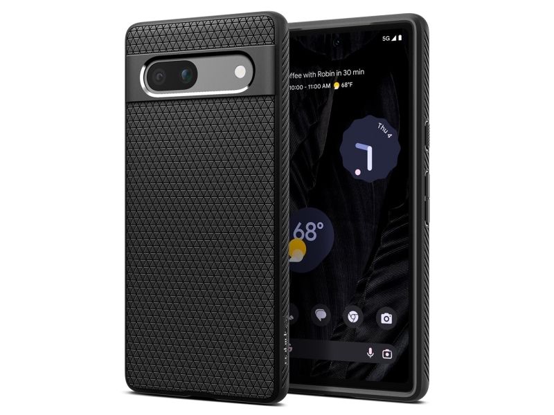 Spigen Liquid Air - black - Google Pixel 7a - Bild 3