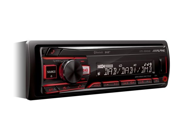 Alpine UTE-204DAB tuner/ipod Bluetooth og dab