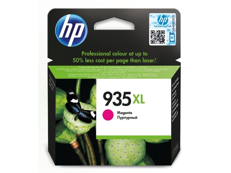 Blækpatron Hp 935Xl C2p25ae, 825 Sider, Magenta