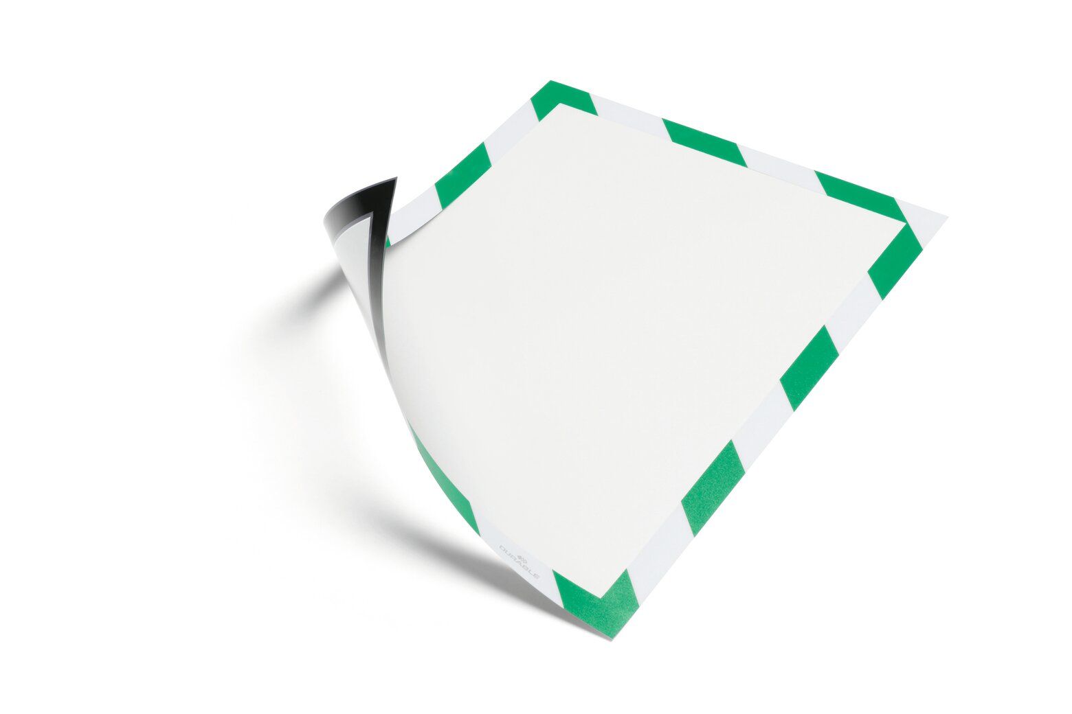 Inforamme Duraframe Magnetic Security A4, Grøn/Hvid - 5 Stk./Pakke