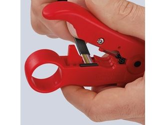Knipex - Kabelsaks - Til Coax- Og Datakabel