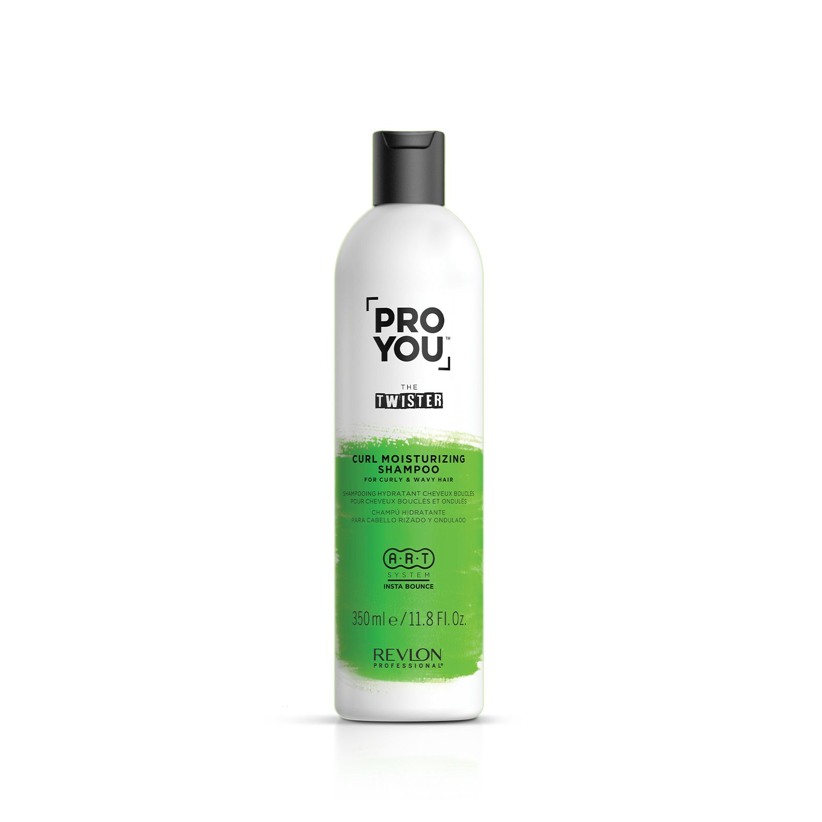 Revlon 8432225113920, Unisex, Proffesionelle, Shampo, Krøllet hår, 350 ml, Fugte, Glans, Glattende