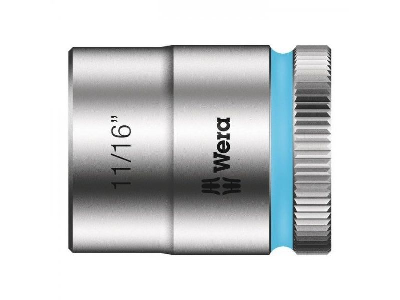 Wera 8790 Hmb, Sokkel, 3/8", Britisk, 1 Hoved(Er), 11/16", Krom-Vanadium-Stål