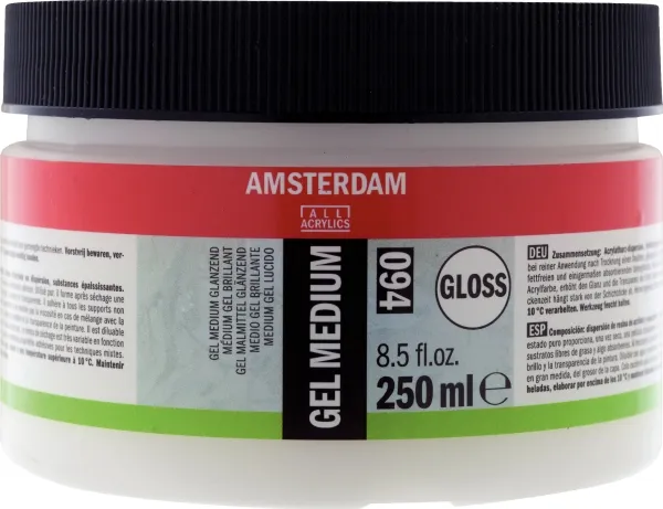 Amsterdam Gel medium gloss 094 jar | Skola & Hobby - Konstmaterial - Tillsatser | GameStuff