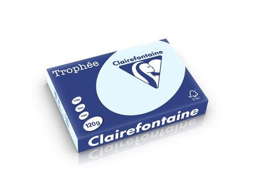 Farvet papir Trophée, A4, 160g, citrongul 1023, pakke a 250 ark