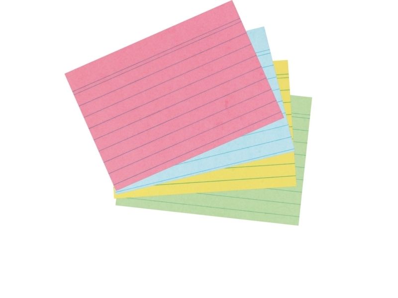 Herlitz 10836211, Blau, Grün, Rot, Gelb, 200 Blätter, 200 Stück(E)