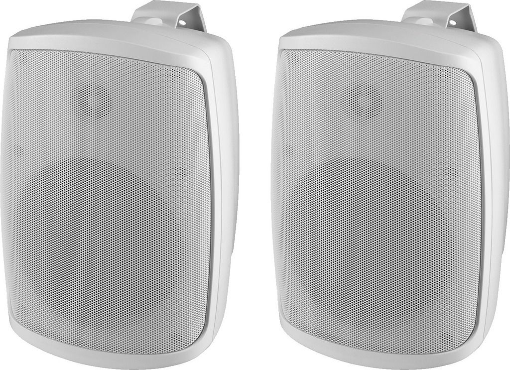 Monacor WALL-04T/WS, 2-vejs, 60 W, 8 ohm (O), 87 dB, 90 - 20000 Hz, 100 dB