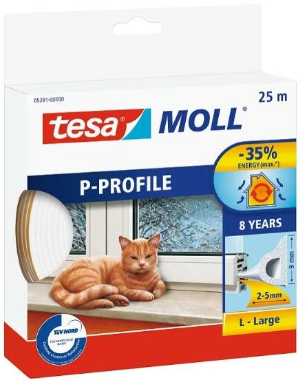 Tesa P-Profile, 25 M, Fenster