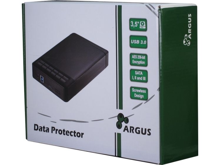 Inter-Tech Argus Gd-35Lk01 - Lagringspakning - 3,5" - Sata 6Gb/S - Usb 3.0