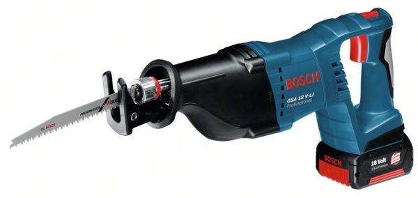 Bosch Gsa 18 V-Li Professional - Motorfuchsschwanz - Schnurlos - 2 Geschwindigkeiten - Ohne Batterie - 18 V