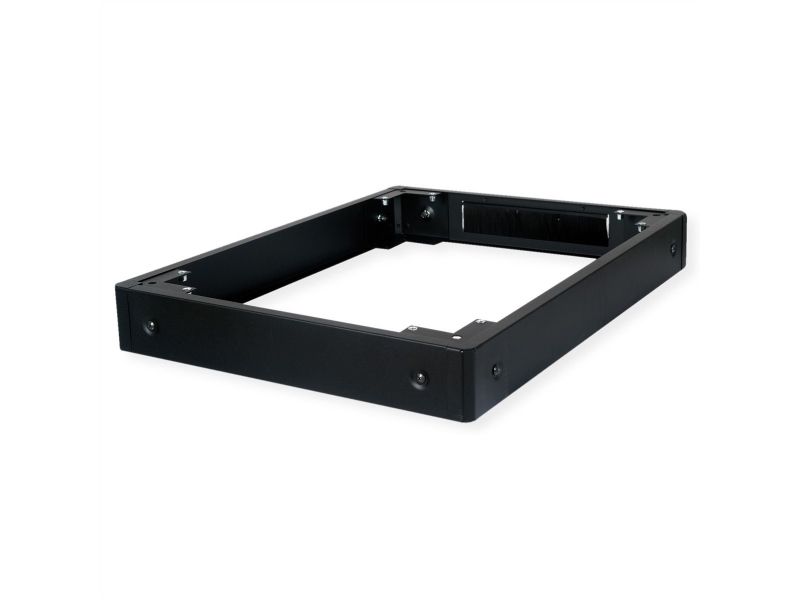 Roline Sockel Für Netzwerkschrank, 600X800 Bxt, Schwarz, Regal-Sockel, Stahl, Schwarz, 6,43 Kg