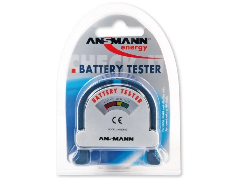 ANSMANN Batterie Tester - Batteritestare | EL Artiklar - Batteri - Batteritestare & Tillbehör | GameStuff