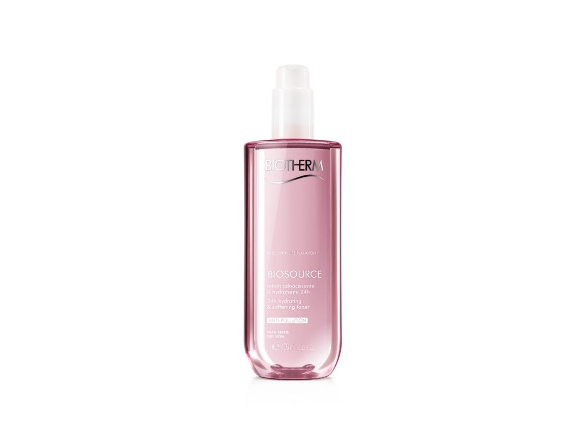 Biotherm Biosource 24H Hydrating Softening Toner 400 ml Dry Skin/Suitable For Sensitive Skin/With Life Plankton/24H