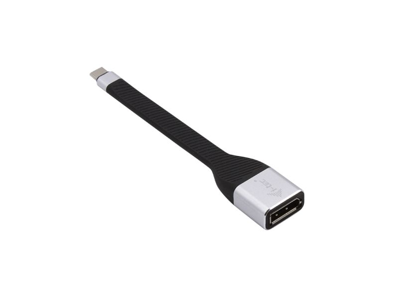 I-Tec Usb-C Flat Dp Adapter 4K/60 Hz, 0,11 M, Usb Typ-C, Displayport, Männlich, Weiblich, 3840 X 2160 Pixel