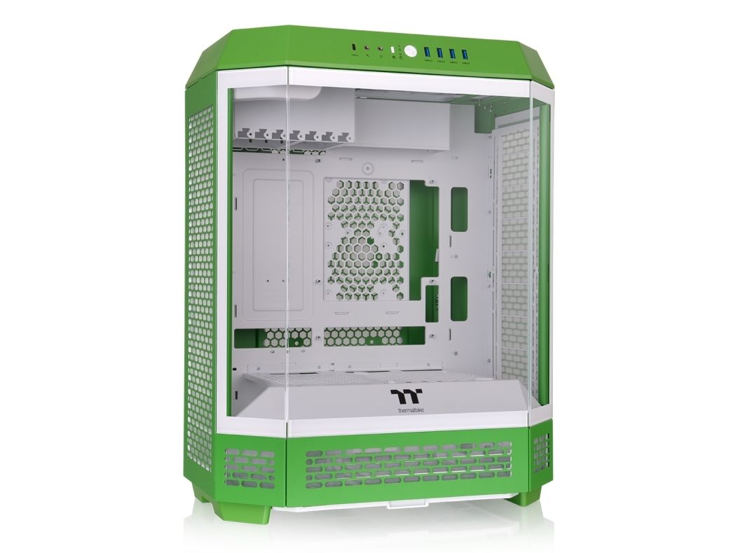 Thermaltake The Tower 600, Midi Tower, Pc, Grøn, Atx, Micro Atx, Mini-Itx, Spcc, Hærdet Glas, Spil