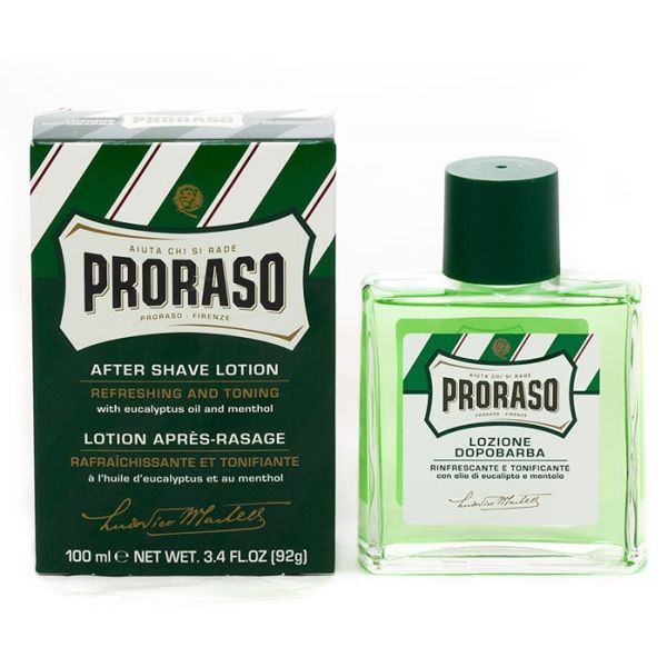 Proraso Aftershave Splash - Eucalyptus Oile & Menthol (100 ml)