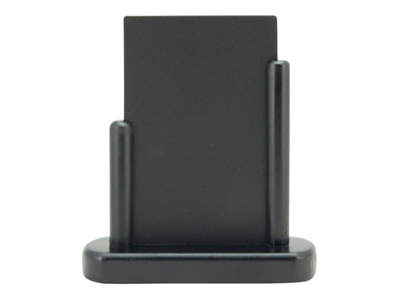 Securit Elegant A6 Tischschild Aus Buchenholz, Schwarz