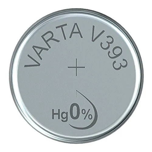 Varta -V393, Engångsbatteri, Silver-oxid (S), 1,55 V, 1 styck, Hg (kvicksilver), Silver | EL Artiklar - Batteri - Övriga batterier | GameStuff