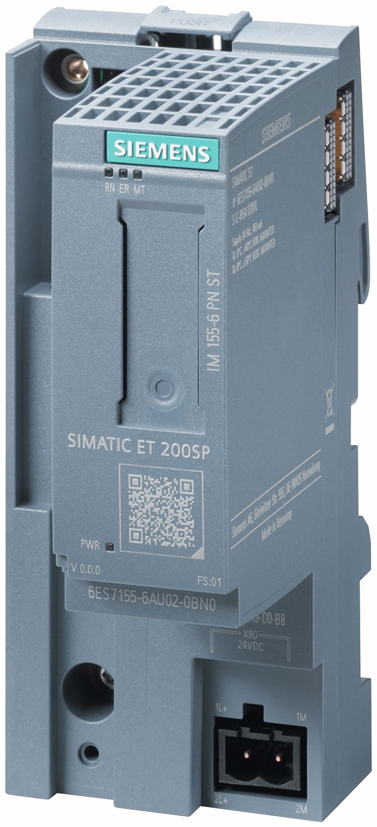 SIMATIC ET 200SP bundle PROFINET-interfacemodul IM 155-6 PN ST maks. 32 I/O-moduler og 16 ET 200AL-m