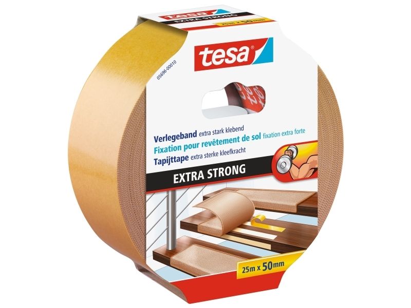Tesa Extra Strong 05686-00018-11 Teppichklebeband Orange (L X B) 10 M X 50 Mm 1 Stück