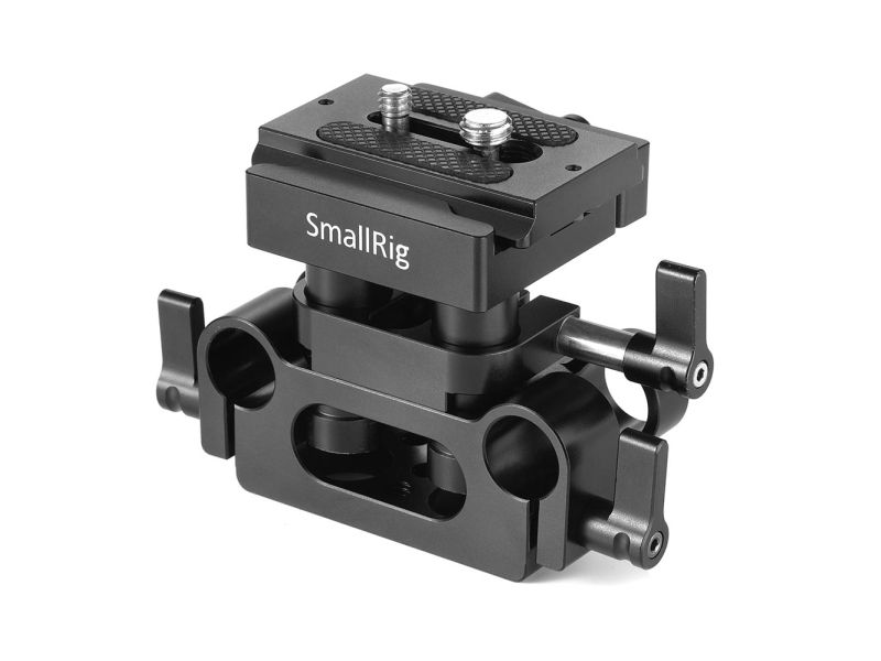Smallrig Dbc2272b, Schienenplatte, Schwarz, Aluminium, 1/4-20, 3/8-16", Sony A6000/A6300/A6400/A6500/A7/A7ii/A7sii/A7rii/A9/A7iii/A7riii Panasonic...