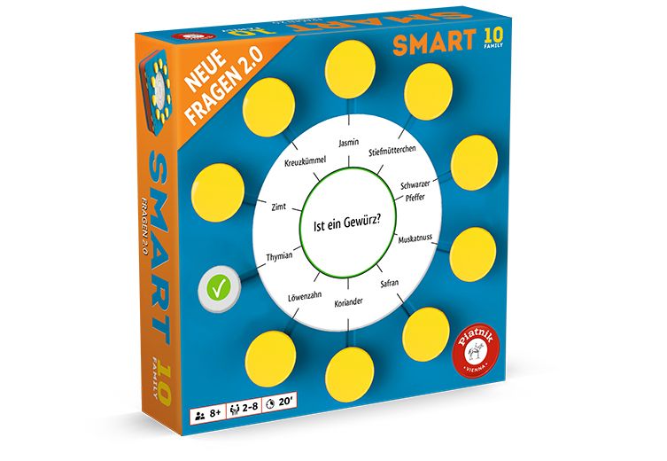 Piatnik Smart 10 Family 2.0, Brettspiel, Familie, 8 Jahr(E), 20 Min