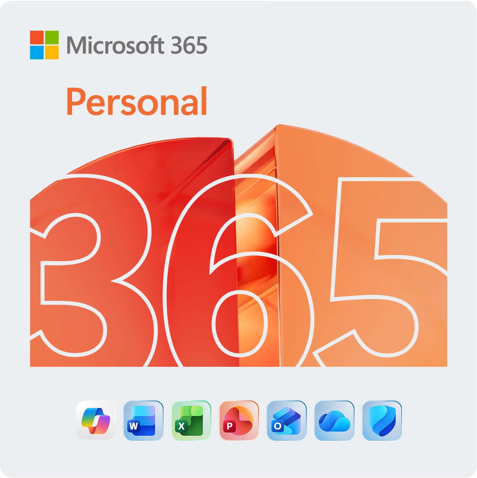 Microsoft 365 Personal Licensabonnemet 1 år 1 person Android iOS Windows MacOS