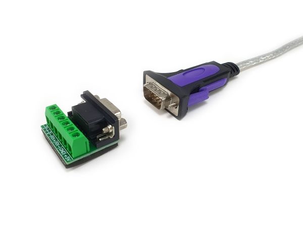 Equip Usb-A Auf Serial Rs-422/485 (Db9) Adapter, Grau, 1,5 M, Usb Typ-A, Db-9, Stecker, Stecker