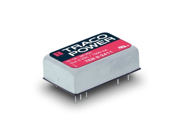Traco Power TEN 8-2412, 20,3 mm, 10,2 mm, 31,8 mm, 18 g, 8 W, 18-36 V