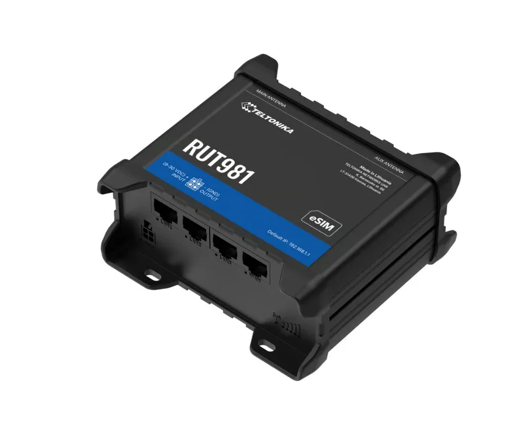 Teltonika RUT981 - Global 4G Router | Datortillbehör - Nätverk - Routrar & Firewalls | GameStuff