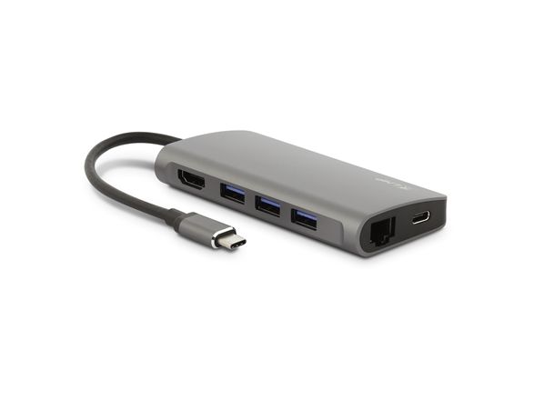 Lmp 15954, Usb 3.2 Gen 2 (3.1 Gen 2) Typ-C, Hdmi, Rj-45, Usb 3.2 Gen 1 (3.1 Gen 1) Typ-A, Microsd (Transflash), Sd, 5000 Mbit/S, Grå, Aluminium