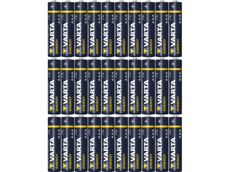 Varta Energy 04103 - Batteri 30 x AAA - alkaliskt | EL Artiklar - Batteri - AAA-batterier | GameStuff