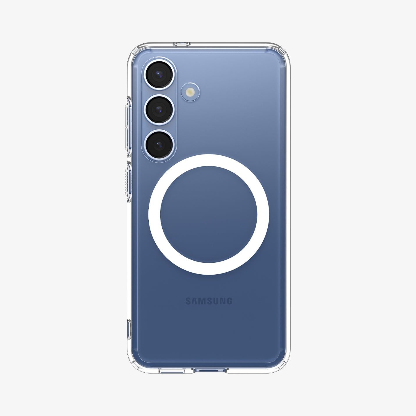 Spigen Ultra Hybrid (Magfit), Hülle, Samsung, Galaxy S25, 15,8 Cm (6.2"), Transparent, Hvid