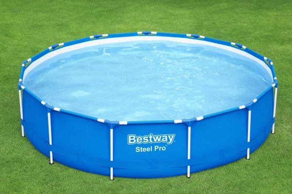 Bestway 5612E, 8680 L, Gerahmter Pool, Erwachsener & Kind, Blau, 25,1 Kg