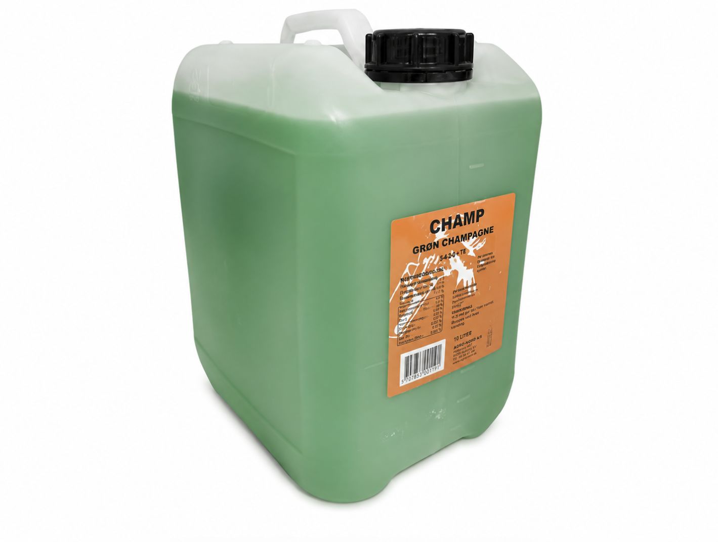 Champ SlushIce Saft med Grøn Champagne Smag - 10 ltr.